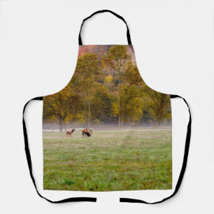 Pâturage Elk Couple tablier