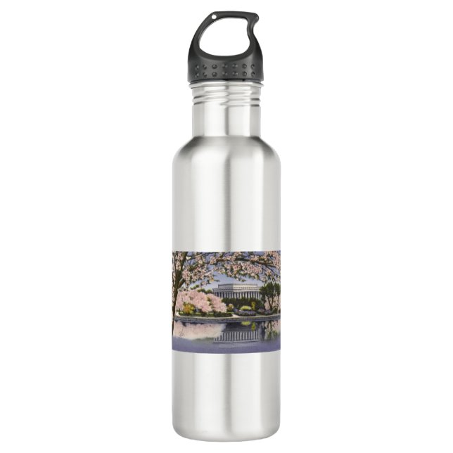 PAU44 Lincoln Memorial .tif Edelstahlflasche (Vorderseite)