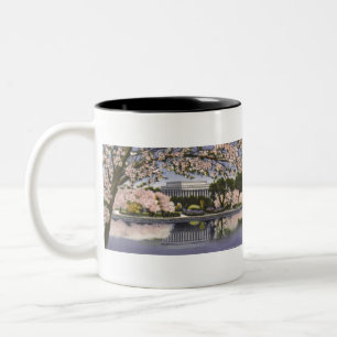 PAU44 Lincoln Memorial .tif Zweifarbige Tasse