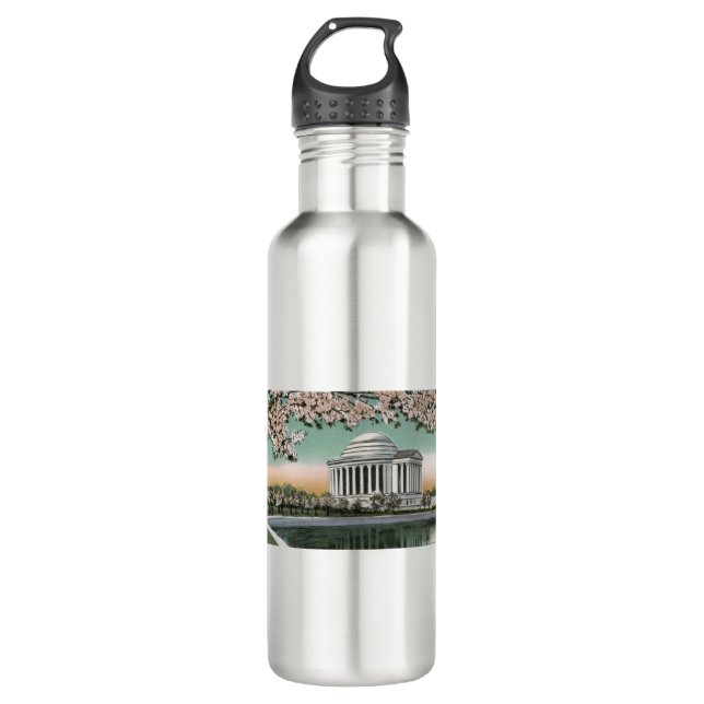 PAU48 Jefferson Erinnerungs2.tif Edelstahlflasche (Vorderseite)