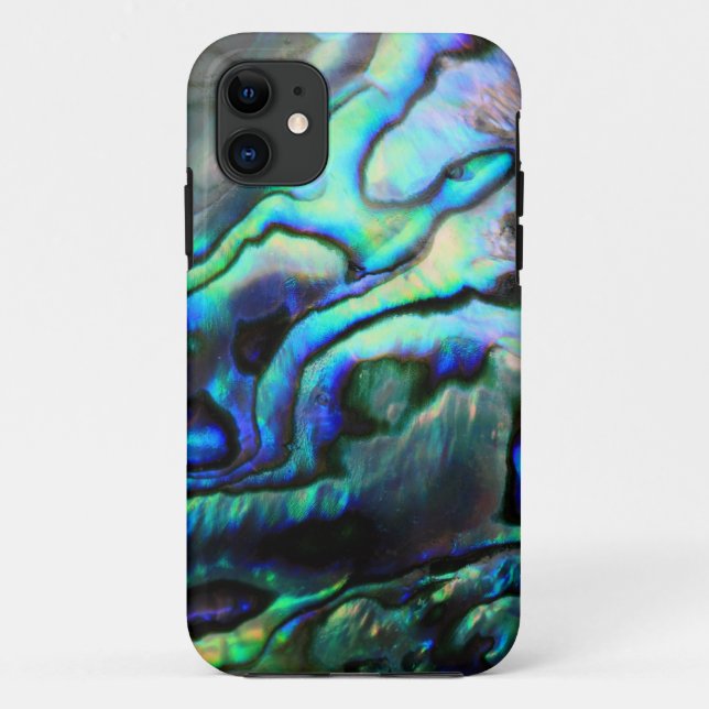 Paua Abalone-Detail Case-Mate iPhone Hülle (Rückseite)