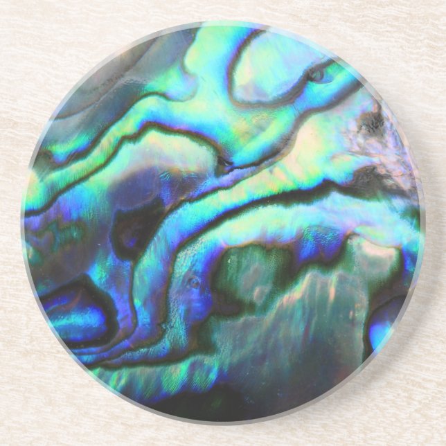 Paua Abalone-Detail Untersetzer (Vorne)