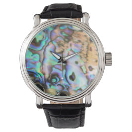 Paua abalone schöne Kiwiana Muschel Armbanduhr