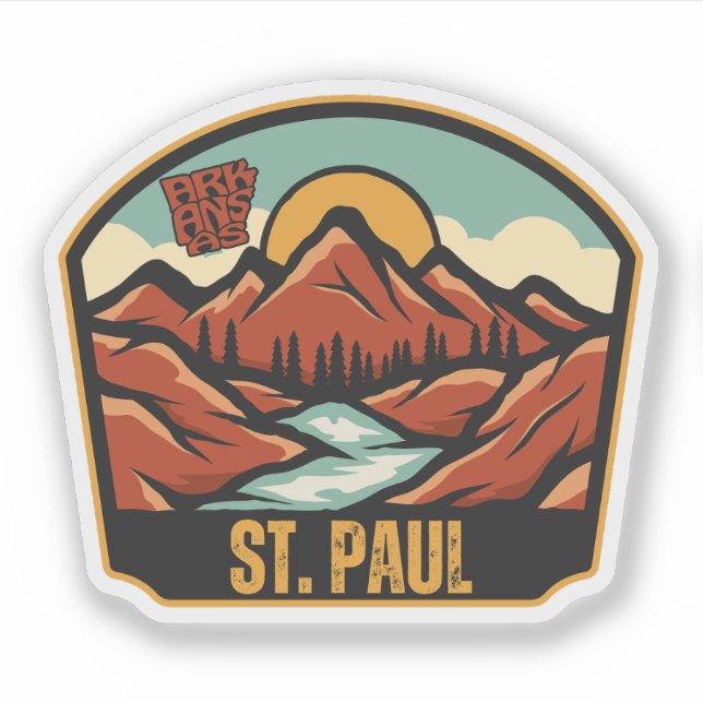 Paul, Arkansas Aufkleber (Vorderseite)