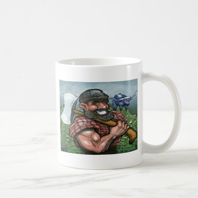 Paul Bunyan Kaffeetasse (Rechts)
