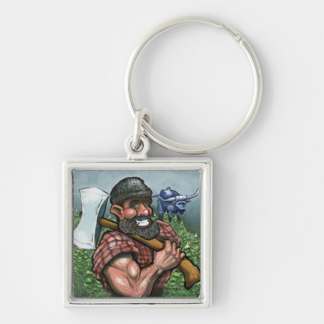 Paul Bunyan Schlüsselanhänger (Vorne)