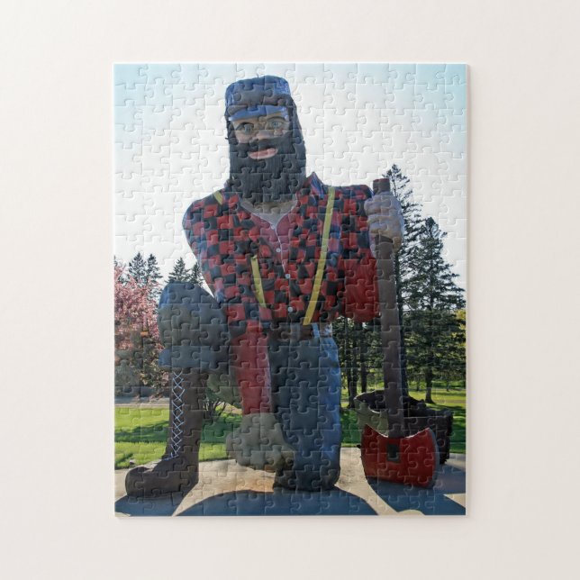 Paul Bunyan und seine Axt (Vertikal)