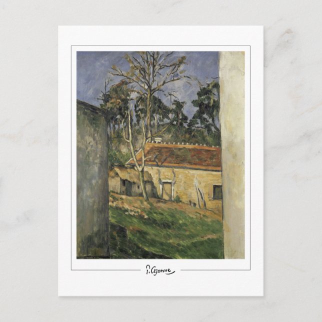 Paul Cézanne #54 - Fine Art Postkarte (Vorderseite)