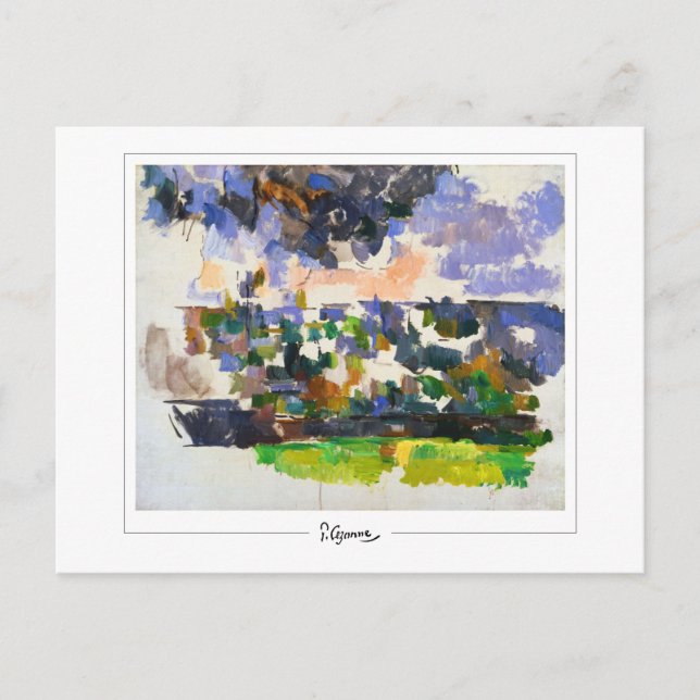 Paul Cézanne #682 - Fine Art Postkarte (Vorderseite)