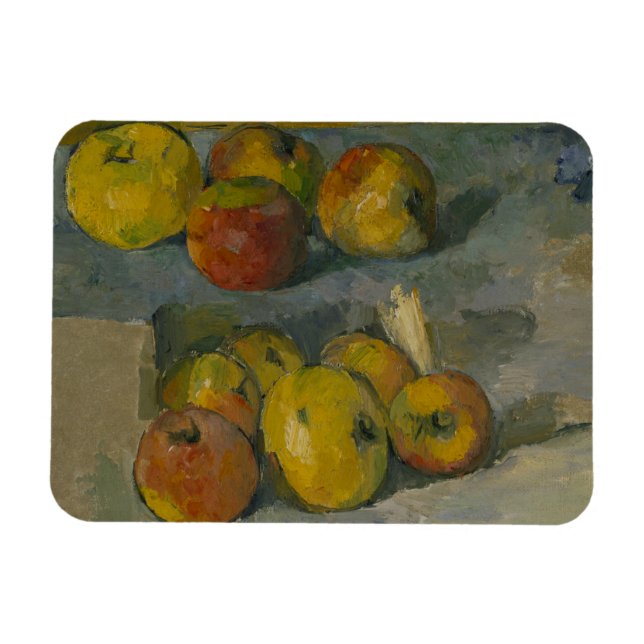 Paul Cezanne - Äpfel Magnet (Horizontal)