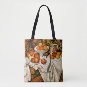 Paul Cezanne Äpfel Orangen Druck Impressionismus Tasche