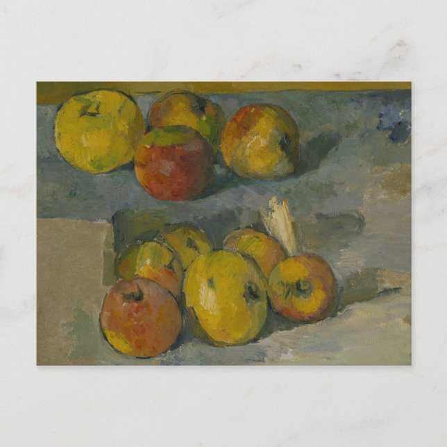 Paul Cezanne - Äpfel Postkarte (Vorderseite)