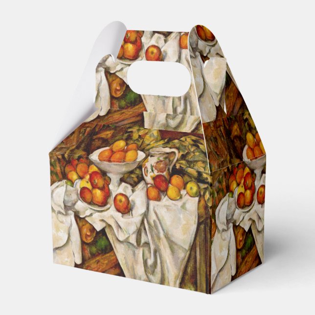 Paul Cezanne Apples Orange Impressionismus Geschenkschachtel (Vorderseite)