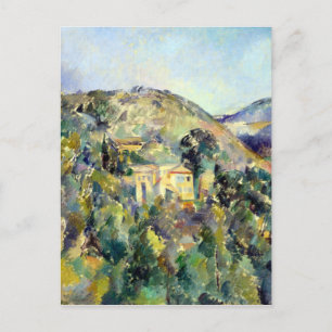 Paul Cezanne Aussicht auf die Domaine Saint-Joseph Postkarte