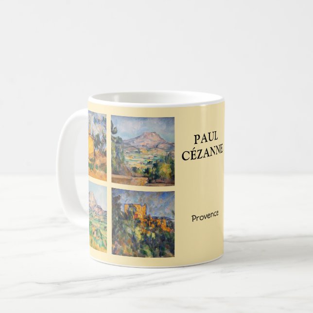 Paul Cezanne - Auswahl von landschaftlichen Meiste Kaffeetasse (Vorderseite Links)