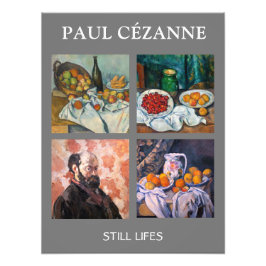 Paul Cezanne - Auswahl von Stillleben-Meisterwerke Fotodruck