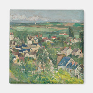 Paul Cezanne - Auvers, Panoramablick Magnet