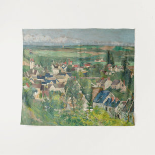 Paul Cezanne - Auvers, Panoramablick Wandteppich