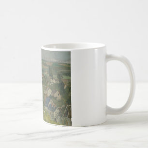Paul Cezanne - Auvers, Panoramasicht Kaffeetasse
