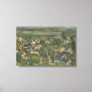 Paul Cezanne - Auvers, Panoramasicht Leinwanddruck