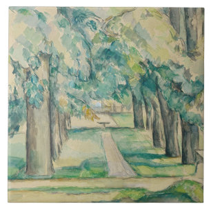 Paul Cezanne - Avenue of Kastanienbäume Fliese