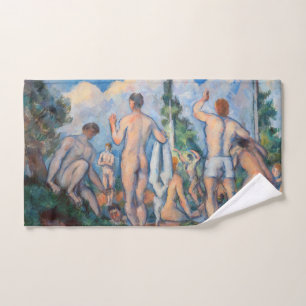 Paul Cezanne - Badende Badhandtuch Set