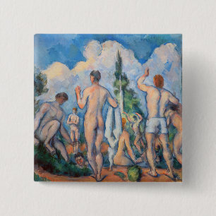 Paul Cezanne - Badende Button