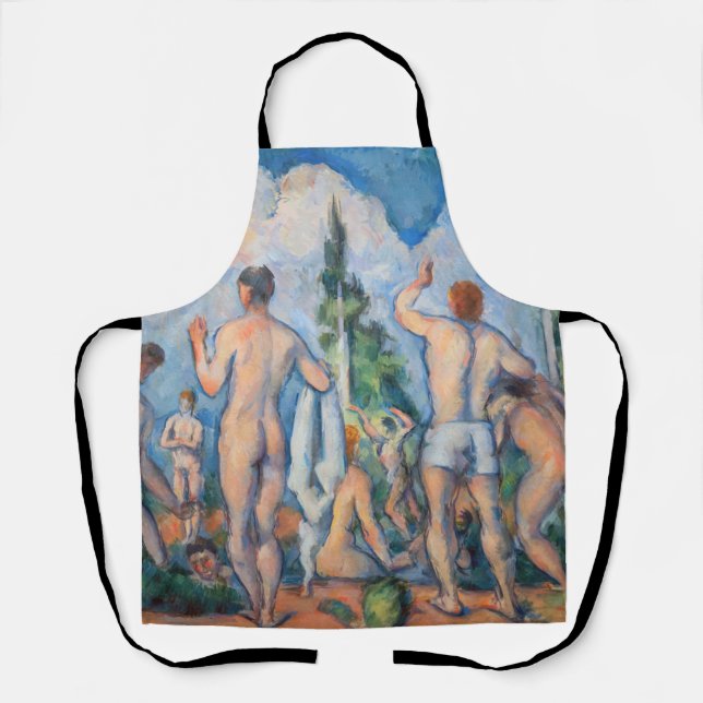 Paul Cezanne - Badende Schürze (Vorderseite)