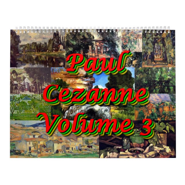 Paul Cezanne Band 3 Kalender (Titelbild)