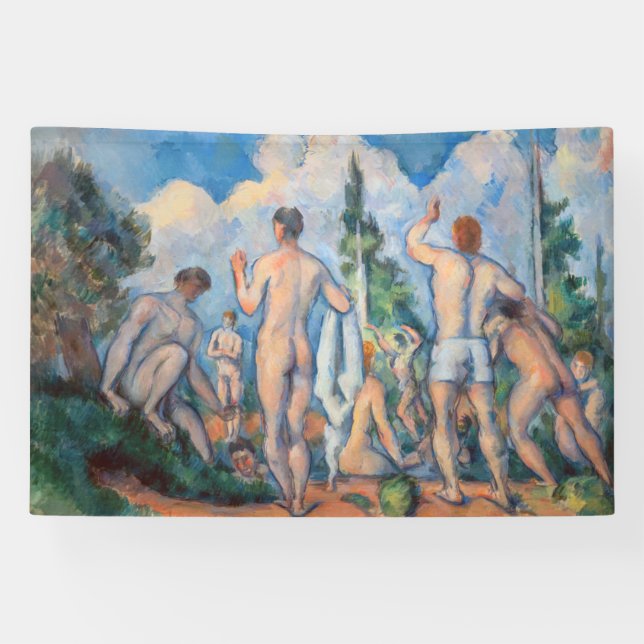 Paul Cezanne - Bathers Banner (Horizontal)