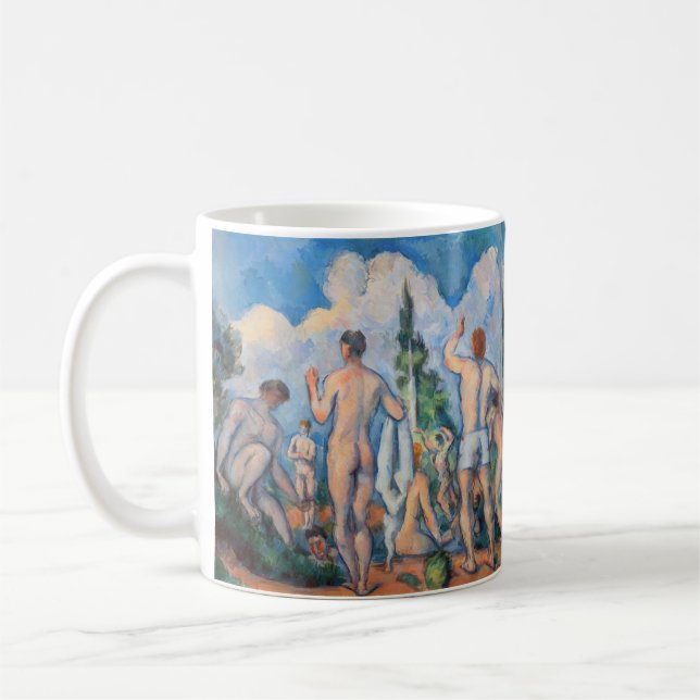 Paul Cezanne - Bathers Kaffeetasse (Links)
