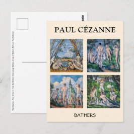 Paul Cezanne - Bathers Masterpiece Selection Postkarte