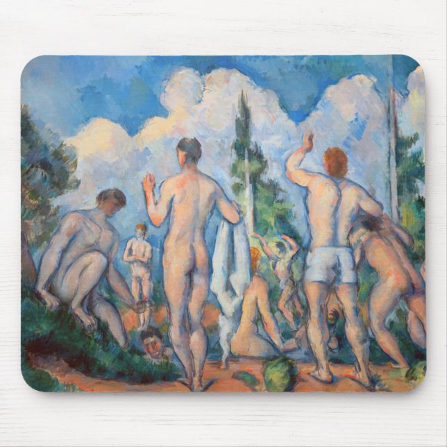 Paul Cezanne - Bathers Mousepad (Vorne)