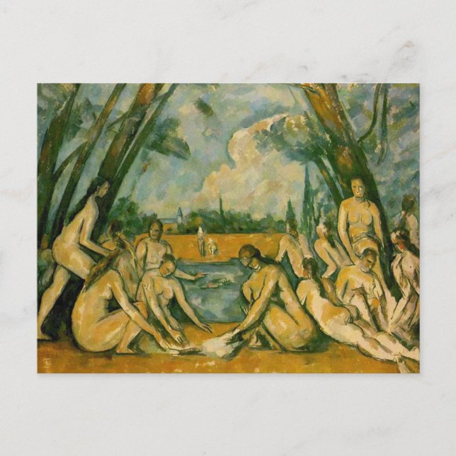 Paul Cezanne - Bathers Postkarte (Vorderseite)