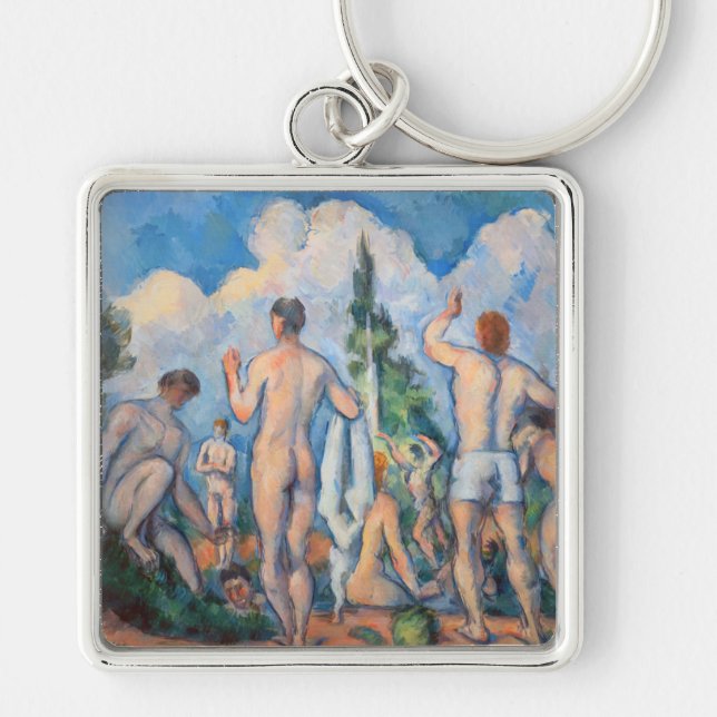 Paul Cezanne - Bathers Schlüsselanhänger (Vorne)