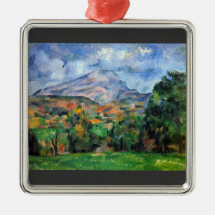 Paul Cezanne - Berg St Victoire Silbernes Ornament