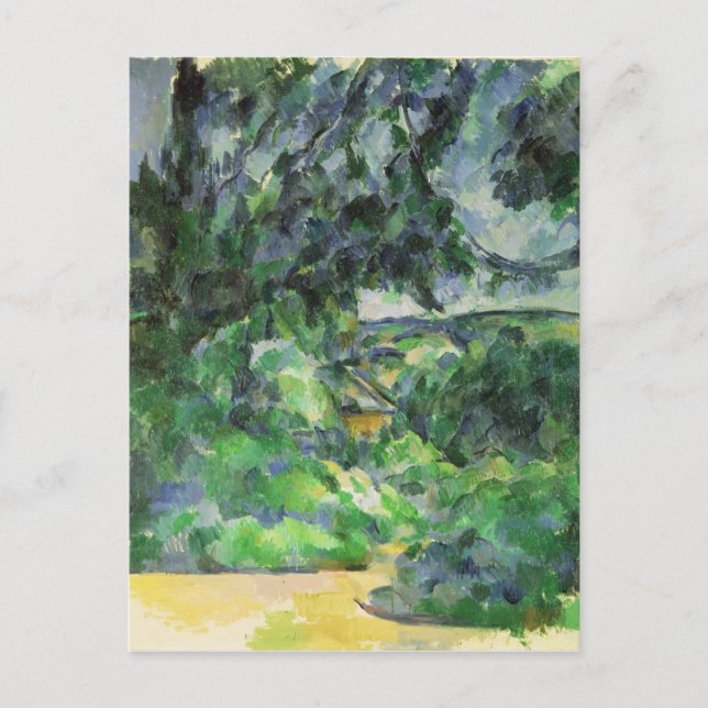 Paul Cezanne | Blue Landscape, c.1903 Postkarte (Vorderseite)