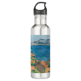 Paul Cezanne - Bucht von Marseille, von Estaque au Edelstahlflasche