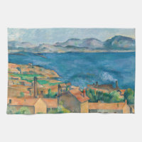 Paul Cezanne - Bucht von Marseille, von Estaque au