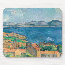 Paul Cezanne - Bucht von Marseille, von Estaque au Mousepad