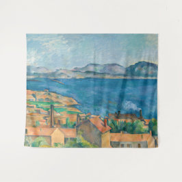 Paul Cezanne - Bucht von Marseille, von Estaque au Wandteppich