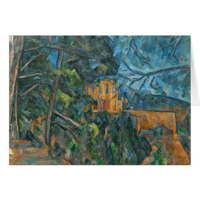 Paul Cezanne | Château Noir, 1900-04 (huile sur ca (Devant horizontal)