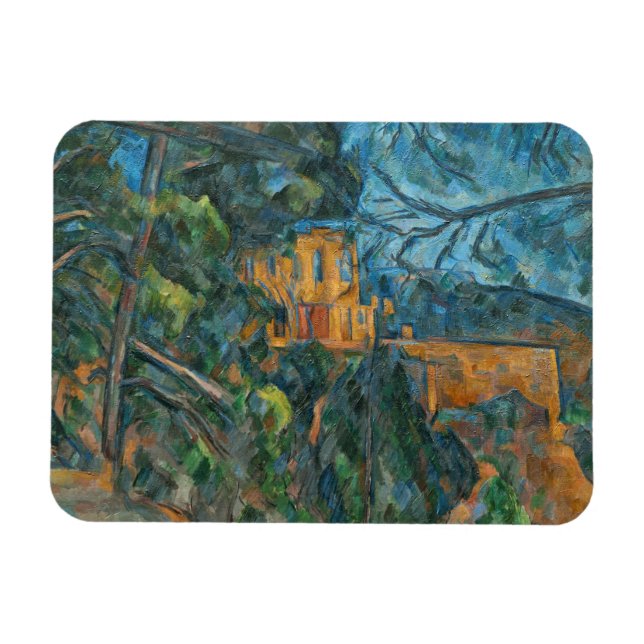 Paul Cezanne Chateau Noir, 1900-04 (Öl wird gepump Magnet (Horizontal)