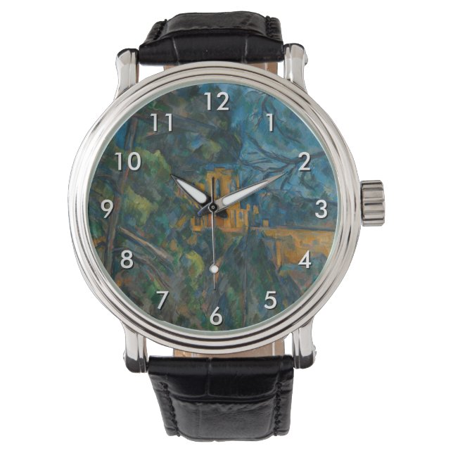 Paul Cezanne - Chateau Noir Armbanduhr (Vorderseite)