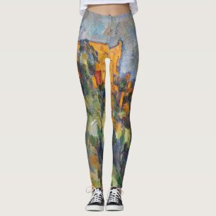 Paul Cezanne - Chateau Noir Leggings