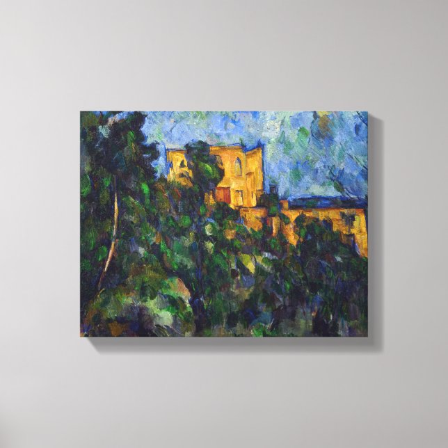 Paul Cezanne - Chateau Noir Leinwanddruck (Vorderseite)