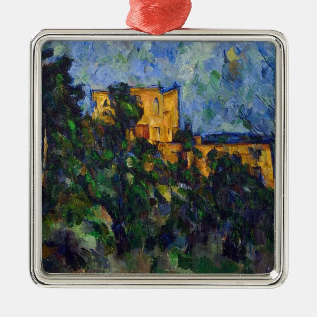 Paul Cezanne - Chateau Noir Ornament Aus Metall (Vorne)