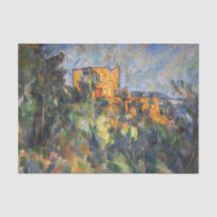 Paul Cezanne - Chateau Noir Seidenpapier