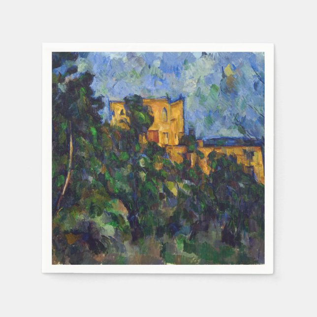 Paul Cezanne - Chateau Noir Serviette (Vorderseite)