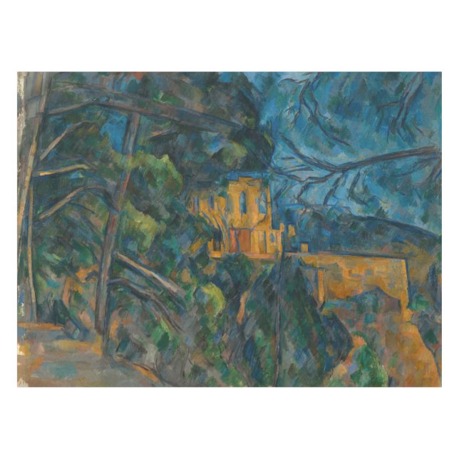 Paul Cezanne - Chateau Noir Tischdecke (Vorderseite (Horizontal))